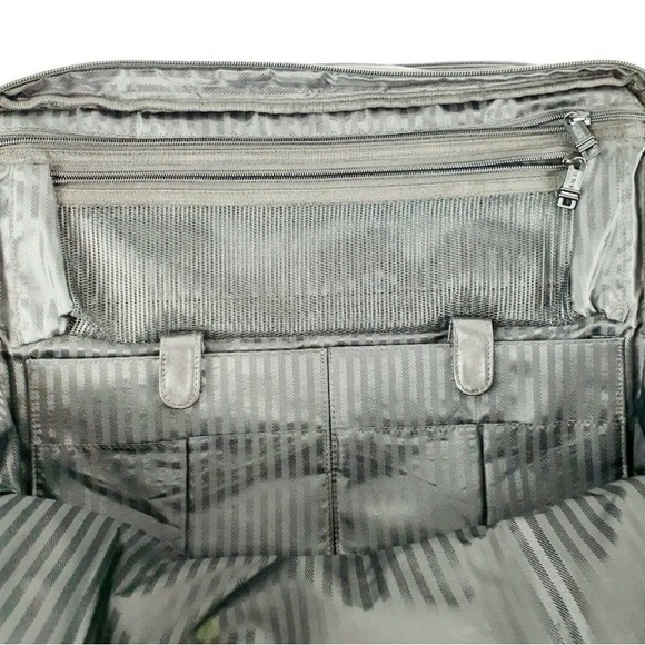 Tumi Alpha Series Black Napa Leather Briefcase - Picture 11 of 12